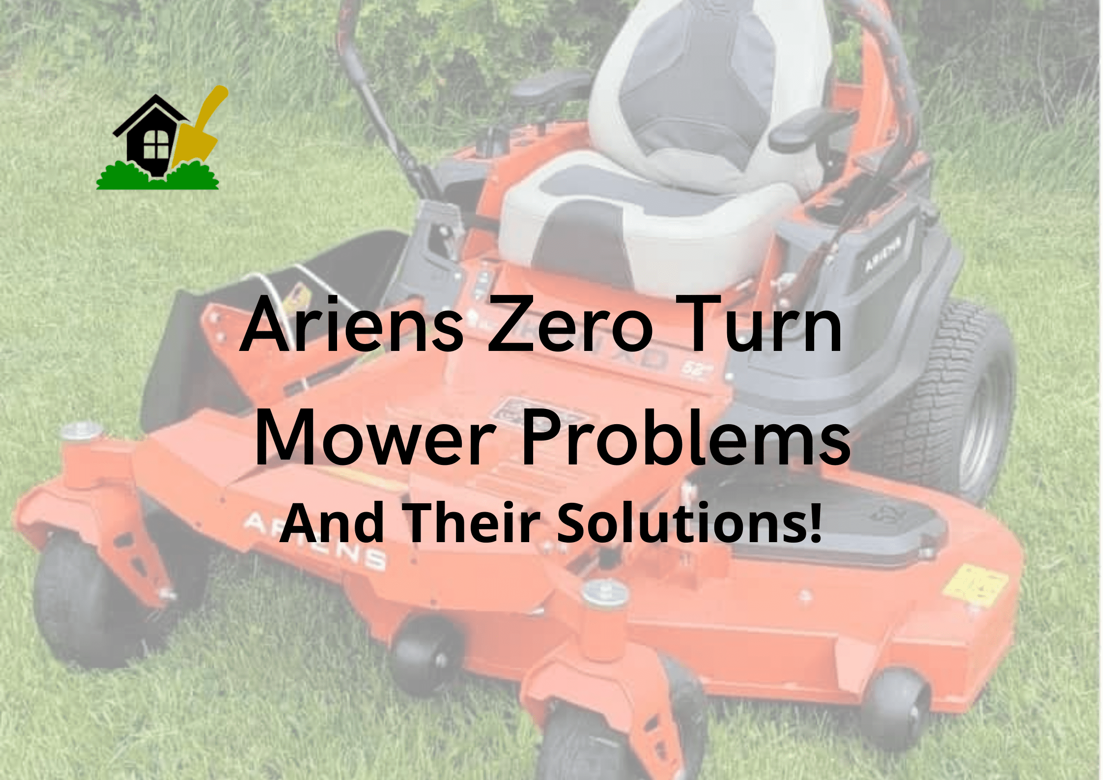 Ariens Zero Turn Mower Problems With Solutions Theyouthfarm